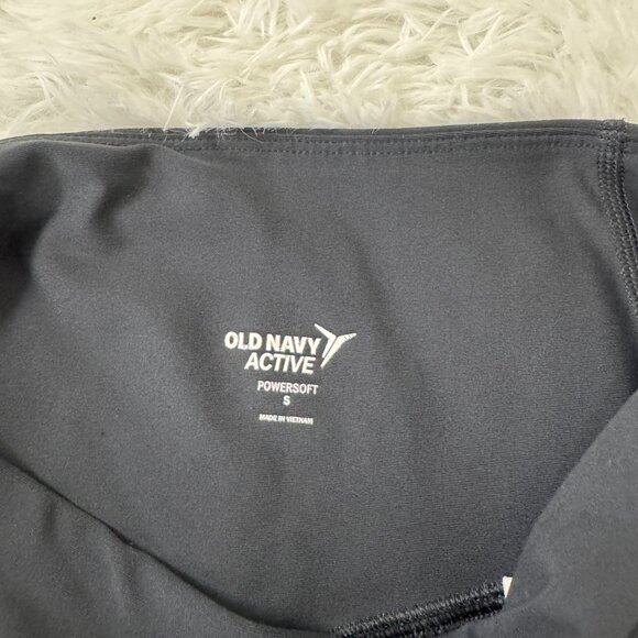 Old Navy High-Waisted PowerSoft Biker Shorts for Women Black -- 6-inch Size S - Picture 6 of 10